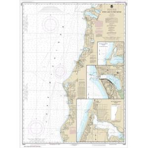 NOAA Chart - Stony Lake to Point Betsie; Pentwater; Arcadia; Frankfort - 14907