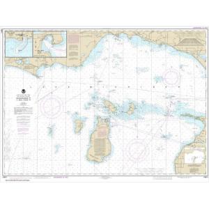 NOAA Chart - Waugoshance Point to Seul Choix Point, including Beaver Island Group; Port Inland; Beaver Harbor - 14911