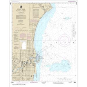 NOAA Chart - Racine Harbor - 14925