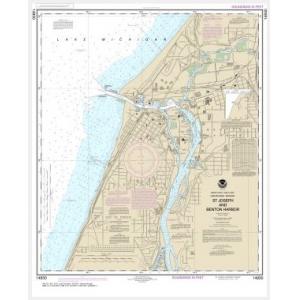 NOAA Chart - St. Joseph and Benton Harbor - 14930