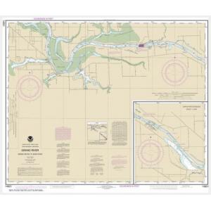 NOAA Chart - Grand River From Dermo Bayou To Bass River - 14931