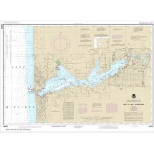 NOAA Chart - Holland Harbor - 14932