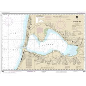 NOAA Chart - Portage Lake - 14939