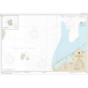 NOAA Chart - Bering Strait North; Little Diomede Island - 16190