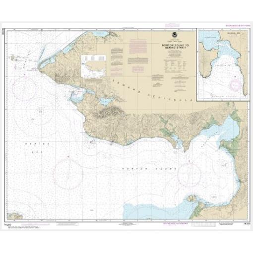 NOAA Chart - Norton Sound; Golovnin Bay - 16200