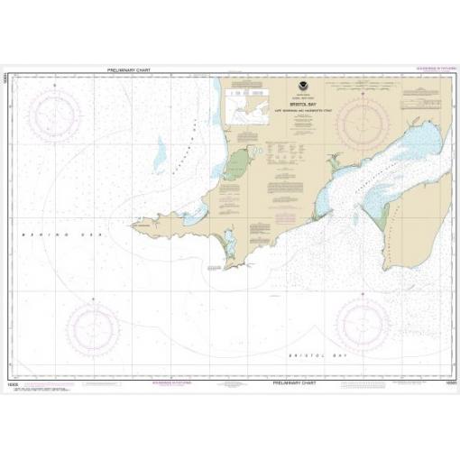 NOAA Chart - Bristol Bay-Cape Newenham and Hagemeister Strait - 16305