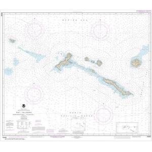 NOAA Chart - Rat Islands Semisopochnoi Island to Buldir l. - 16440