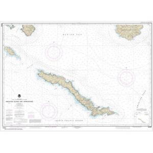 NOAA Chart - Amchitka Island and Approaches - 16450