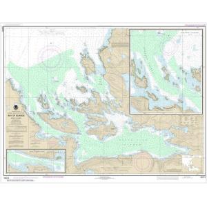 NOAA Chart - Bay of Islands; Aranne Channel; Hell Gate - 16474