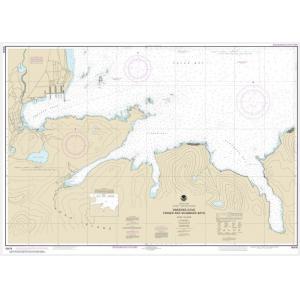 NOAA Chart - Sweeper Cove, Finger and Scabbard Bays - 16476