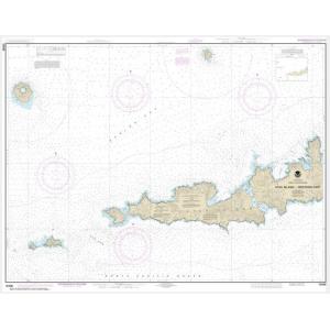 NOAA Chart - Atka Island, western part - 16486