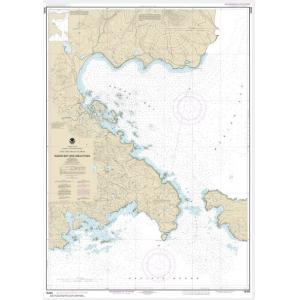NOAA Chart - Nazan Bay and Amilia Pass - 16490