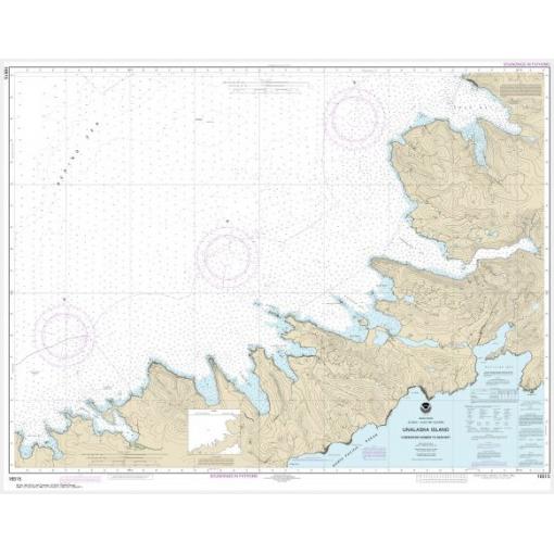 NOAA Chart - Chernofski Harbor to Skan Bay - 16515