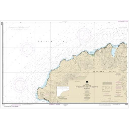 NOAA Chart - Cape Kavrizhka to Cape Cheerful - 16518