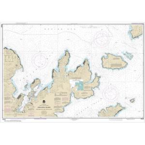 NOAA Chart - Unalaska Bay and Akutan Pass - 16528