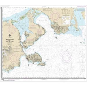 NOAA Chart - Morzhovoi Bay and Isanotski Strait - 16535