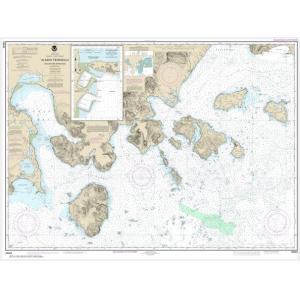 NOAA Chart - Cold Bay and approaches, Alaska Pen.; King Cove Harbor - 16549