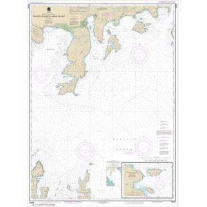 NOAA Chart - Chiachi Island to Nagai Island; Chiachi Islands Anchorage - 16556