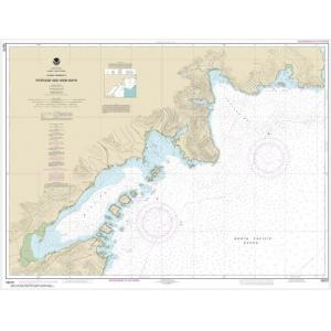 NOAA Chart - Portage and Wide Bays, Alaska Pen. - 16570