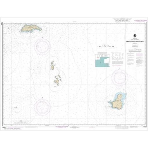NOAA Chart - Semidi Islands and Vicinity - 16587