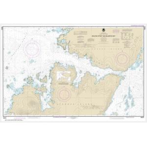 NOAA Chart - Shuyak Strait and Bluefox Bay - 16605