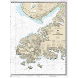 NOAA Chart - Gore Point to Anchor Point - 16645
