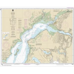 NOAA Chart - Cook Inlet-northern part - 16660