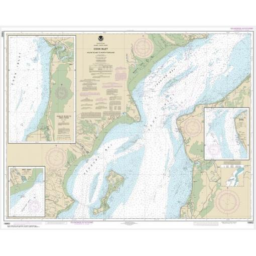 NOAA Chart - Cook Inlet-Kalgin Island to North Foreland - 16662