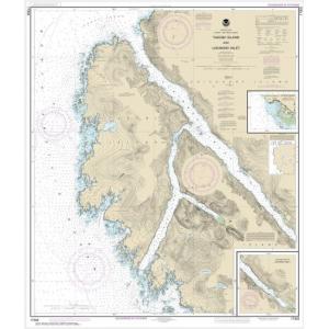 NOAA Chart - Yakobi Island and Lisianski Inlet; Pelican Harbor - 17303