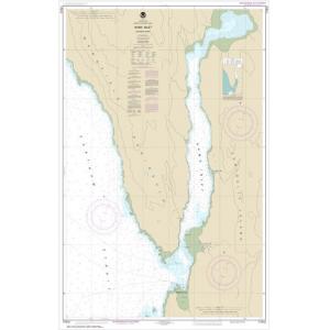 NOAA Chart - Hawk Inlet, Chatham Strait - 17312