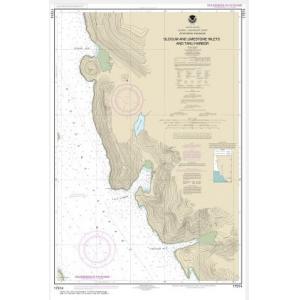 NOAA Chart - Slocum and Limestone Inlets and Taku Harbor - 17314