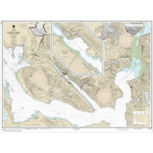 NOAA Chart - Gastineau Channel and Taku Inlet; Juneau Harbor - 17315