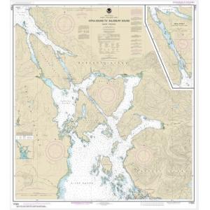 NOAA Chart - Sitka Sound to Salisbury Sound, Inside Passage; Neva Str.-Neva Pt. to Zeal Pt. - 17324