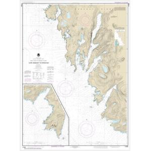 NOAA Chart - West Coast of Baranof Island Cape Ommaney to Byron Bay - 17330