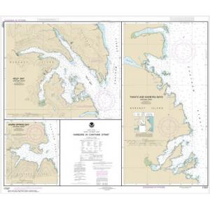 NOAA Chart - Harbors in Chatham Strait Kelp Bay; Warm Spring Bay; Takatz and Kasnyku Bays - 17337
