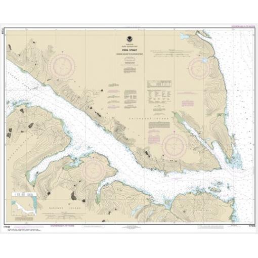 NOAA Chart - Peril Str.-Hoonah Snd. to Chatham Str. - 17338