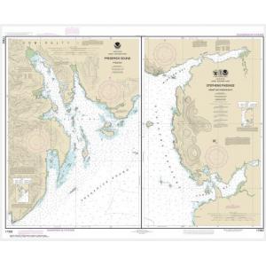 NOAA Chart - Pybus Bay, Frederick Sound; Hobart and Windham Bays, Stephens P. - 17363