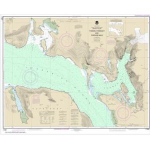 NOAA Chart - Thomas, Farragut, and Portage Bays, Frederick Sound - 17367