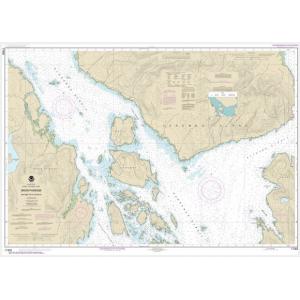 NOAA Chart - Snow Passage, Alaska - 17383