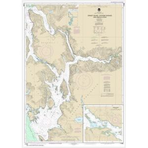 NOAA Chart - Ernest Sound-Eastern Passage and Zimovia Strait; Zimovia Strait - 17385