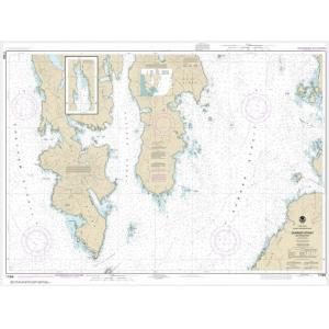 NOAA Chart - Sumner Strait-Southern part - 17386