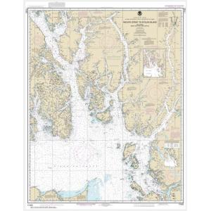 NOAA Chart - Hecate Strait to Etolin Island, including Behm and Portland Canals - 17420