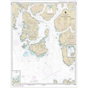 NOAA Chart - Revillagigedo Channel; Ryus Bay; Foggy Bay - 17434
