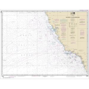 NOAA Chart - San Diego to Cape Mendocino - 18020
