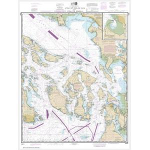 NOAA Chart - Strait of Juan de Fuca to Strait of Georgia; Drayton Harbor - 18421
