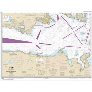 NOAA Chart - Strait of Juan de Fuca-eastern part - 18465