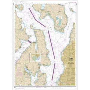 NOAA Chart - Puget Sound-Oak Bay to Shilshole Bay - 18473