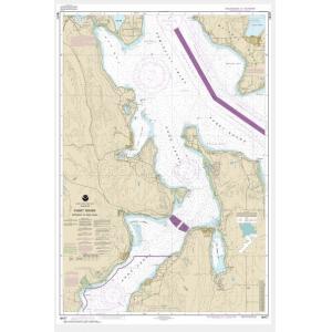 NOAA Chart - Puget Sound-Entrance to Hood Canal - 18477