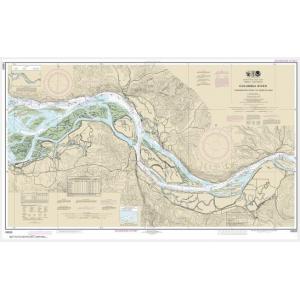 NOAA Chart - Columbia River Harrington Point to Crims Island - 18523