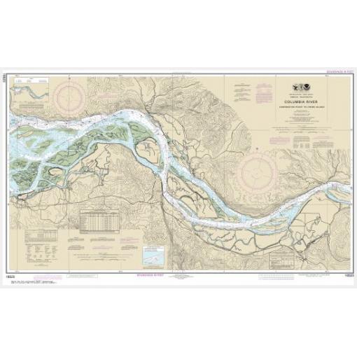 NOAA Chart - Columbia River Harrington Point to Crims Island - 18523